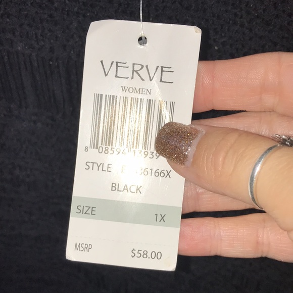 ✅Verve Large Knit Tunic Top - Picture 4 of 7